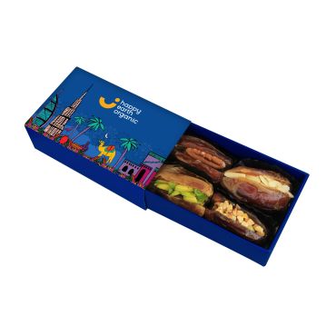 Happy Earth Organic Filled Dates - Dubai Blue, 73 Grams